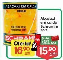 Supermercados Princesa Abacaxi em calda schramm 400g oferta