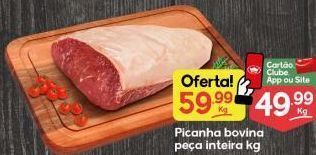 Supermercados Princesa Picanha bovina inteira kg oferta