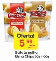 Supermercados Princesa Batata palha elma chips 90g ou 100g oferta