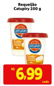 Mercado Extra Requeijao Catupiry 200g oferta