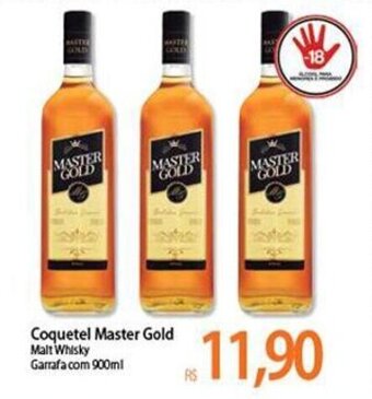 Atacadão Coquetel Master Gold 900ml oferta