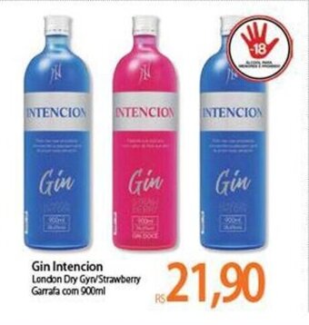 Atacadão Gin Intencion 900ml oferta