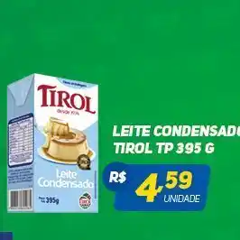 Brasil Atacadista Leite condensado tirol oferta