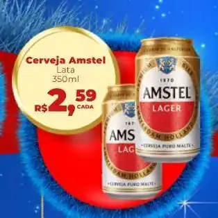 Supermercados Mateus Cerveja amstel oferta
