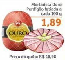 Sonda Mortadela ouro perdigão fatiada oferta