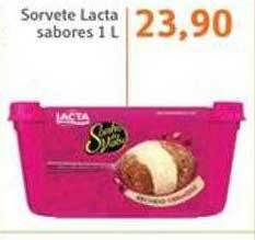 Sonda Sorvete lacta sabores oferta