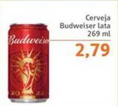 Sonda Cerveja budweiser lata oferta
