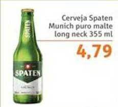 Sonda Cerveja spaten munich puro malte long neck oferta