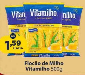 Super Show Flocão de milho vitamilho oferta