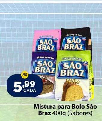 Super Show Mistura para bolo são braz sabores oferta