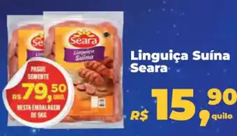 Supermercados Mateus Linguica Suina Seara 1kg oferta