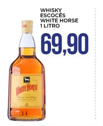 Apoio Mineiro Whisky escoces White Horse 1L oferta