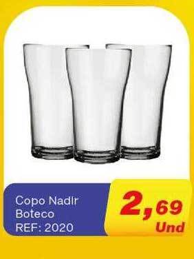 Copo nadir boteco