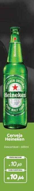 Hiperideal Supermercados Cerveja heineken oferta