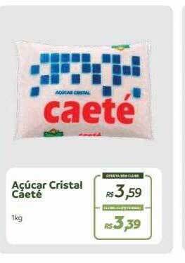 Hiperideal Supermercados Açucar cristal caeté oferta