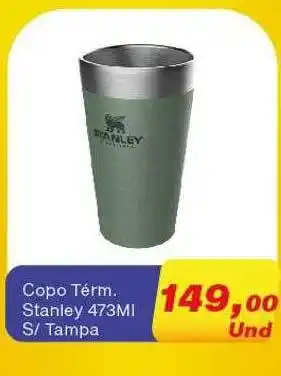 Copo térm. stanley 473ml s tampa