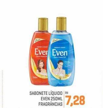 Cidade Supermercados Sabonete líquido even fragrâncias oferta