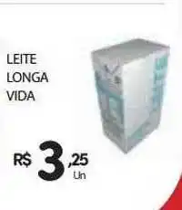 Supermercado Vitorino Leite longa vida oferta