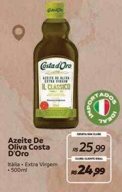 Hiperideal Supermercados Azeite de oliva costa d'oro oferta
