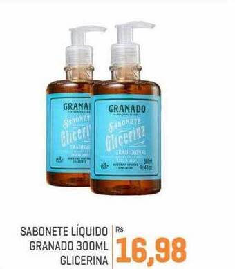 Sabonete líquido granado glicerina