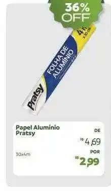 Papel aluminio pratsy