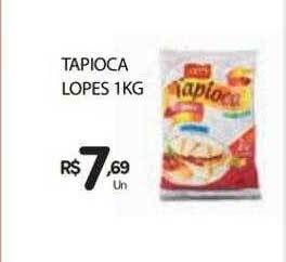 Supermercado Vitorino Tapioca lopes oferta