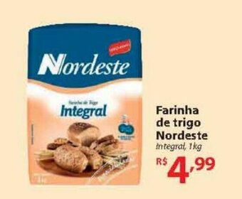 Nacional Farinha de trigo Nordeste 1kg oferta