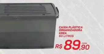 GBarbosa Caixa plástica organizadora krea oferta