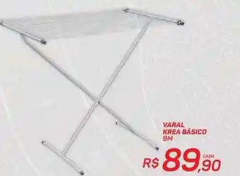 Varal krea básico 9m