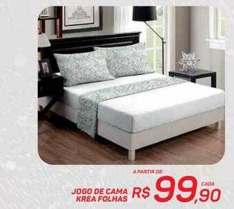 GBarbosa Jogo de cama krea folhas oferta