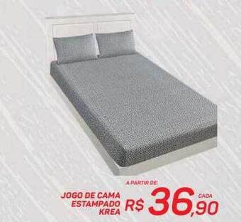 GBarbosa Jogo de cama estampado krea oferta