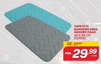 GBarbosa Tapete p-banheiro krea memory foam oferta