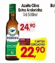 Cercadão Azeite Oliva Extra Andorinha Vd 500ml oferta