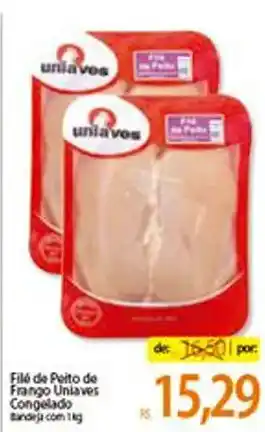 Atacadão File de peito de Frango Uniaves 1kg oferta