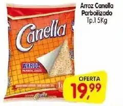 Cercadão Arroz Canella Parbolizado tp 1.5kg oferta