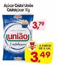 Acucar Cristal Uniao Cristalcucar 1kg