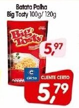 Batata Palha Big Tosty 120g