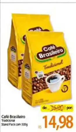 Atacadão Cafe Brasileiro Tradicional 500g oferta