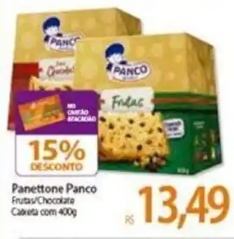 Atacadão Panettone Panco 400g oferta