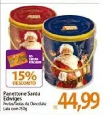 Atacadão Panettone Santa Edwiges 750g oferta