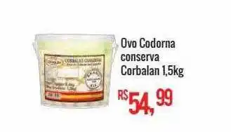 Mart Minas Ovo codorna conserva corbalan oferta