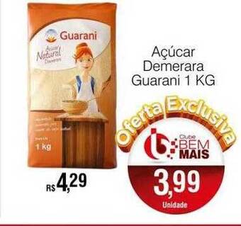 Supermercado Bem Barato Açúcar demerara guarani oferta