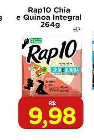 Rap10 chia e quinoa integral