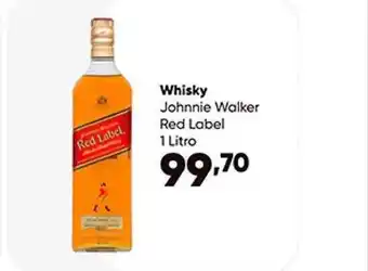 Zaffari Whisky johnnie walker red label oferta