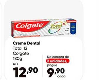 Zaffari Creme dental total 12 colgate oferta