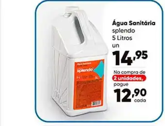 Zaffari Água sanitária splendo oferta