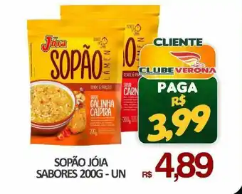 Verona Supermercados Sopão Jóia Sabores 200g oferta