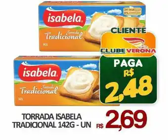 Torrada Isabela Tradicional 142g