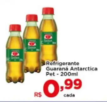 Refrigerante Guarana Antarctica pet 200ml