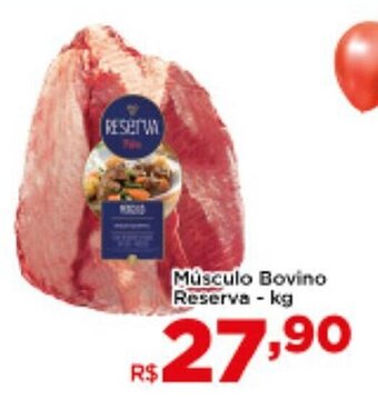 Shibata Supermercados Musculo bovino Reserva 1kg oferta